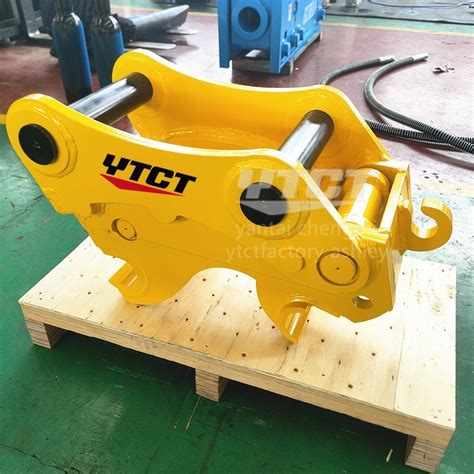 mini excavator quick coupler|mini excavater mechanical quick hitch.